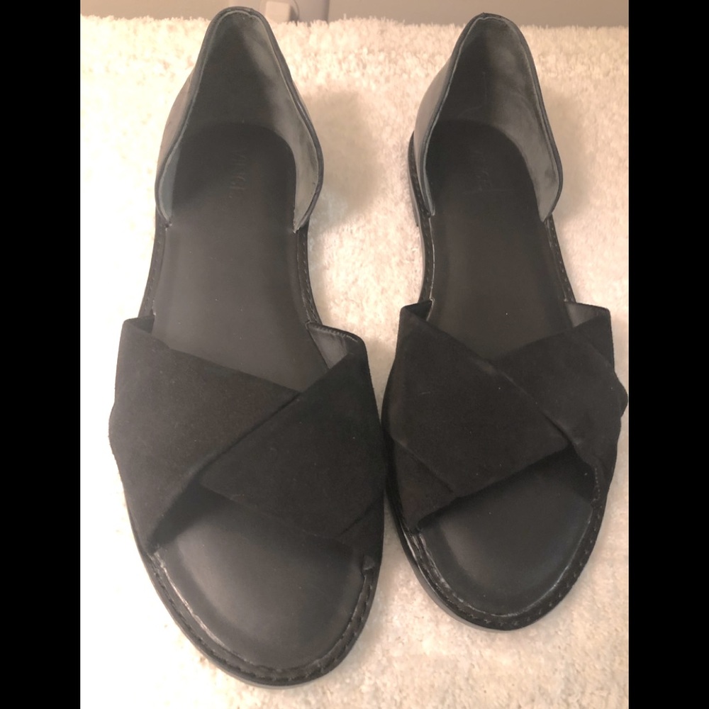 Vince black sandals